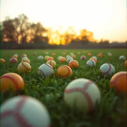 Baseball and baseball