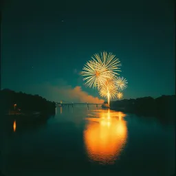 Fireworks with Kira