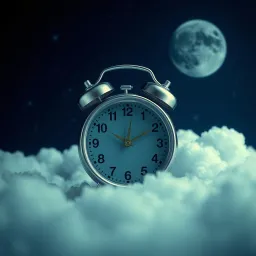The clock in the window