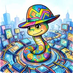 Snake in the Stream