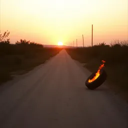 Dust on the Tires