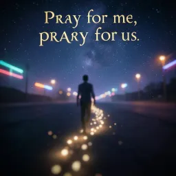 Pray for me, pray for us (German)
