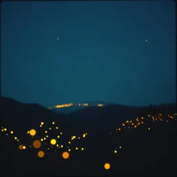 Midnight sky