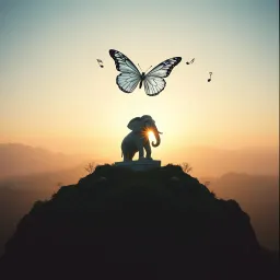 The Butterfly and the Elephant