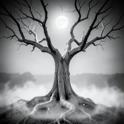 Basking Under the Moonlight Sky