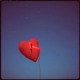Half of a heart
