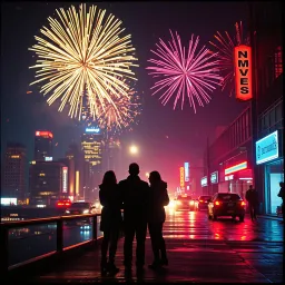 Silvester, ein festlicher Abend,