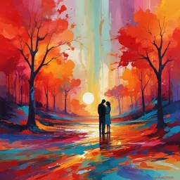 Love is a flame