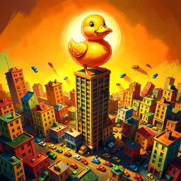 Ducky Runs Wild