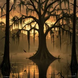 Salt On The Cypress Roots