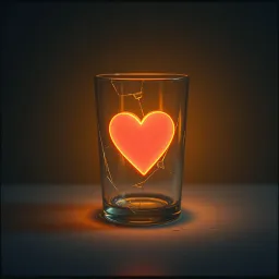 Glass him darkness
