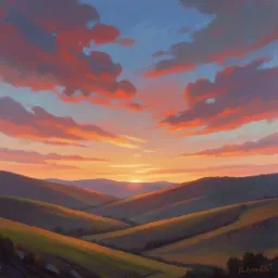 Sunset's Embrace