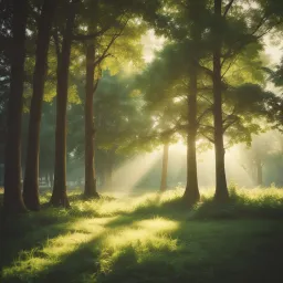 Morning light and you