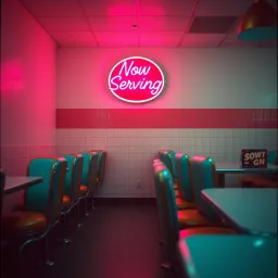 NOW SERVING  #
