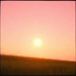 The sun is hot