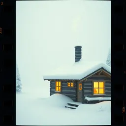 Snowed in.