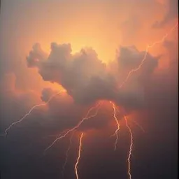 Stahl Gewitter
