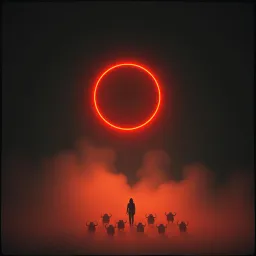 Halo in Flames