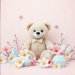 Teddy bear Stayc AAIK Studio version