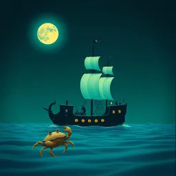 Cracked pirate