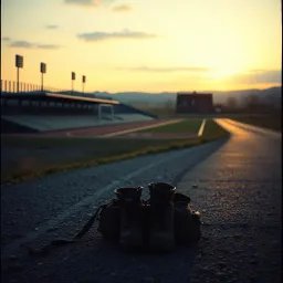 One more lap around home