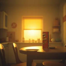 Morning with My Pringles
