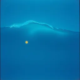 So blue. 