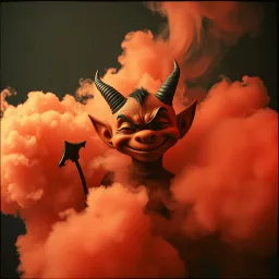 The devil gets smoked