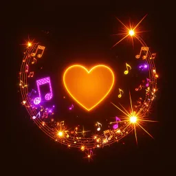Golden Heart Glow