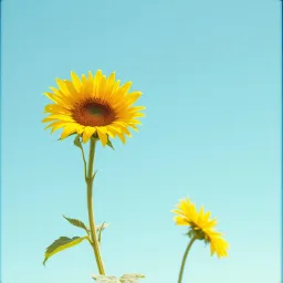 Sunflower in the Sky