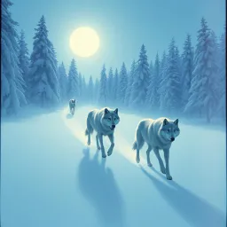 Wolves of Smoke and Snow