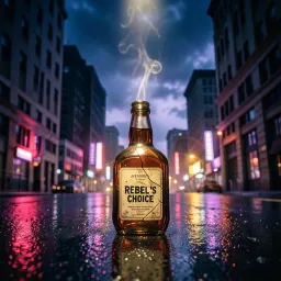 It’s starts with a bottle and a smoke