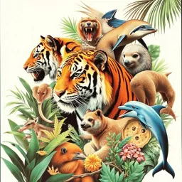 Es gibt so viele Tiere