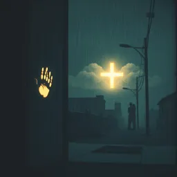 He held us