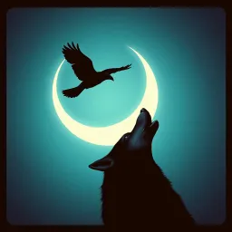 The wolf and the raven