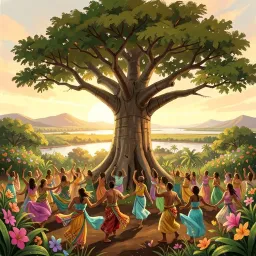 Title: “Kikori Delta Tubudia”