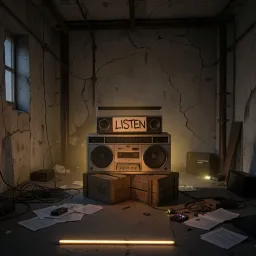 Listen between it