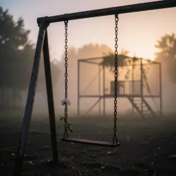 Dos niños sin saber amar