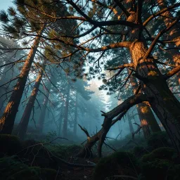 Fractured Pines
