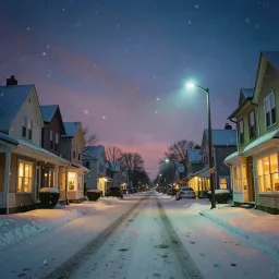 First Snow In Our Town