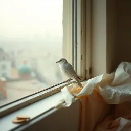Little white bird