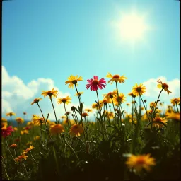 Sonnenschein über uns