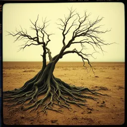 A stained earth