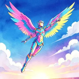 Flying high