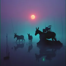 Swamp donkey