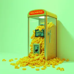 Money machine.