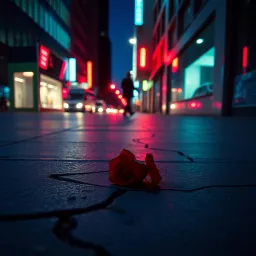 Cold roses