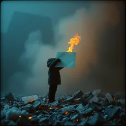 Burning Letters