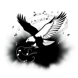 Kara Kartal Gökyüzünde