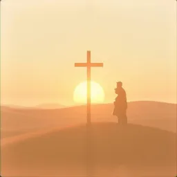At the cross
